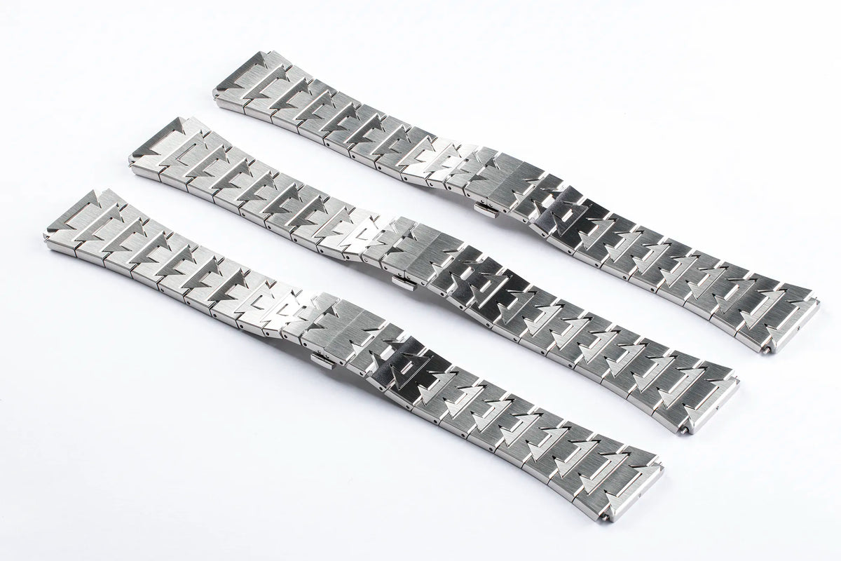 Maillons du bracelet acier de la montre SIFI BEAUVOIS Great White