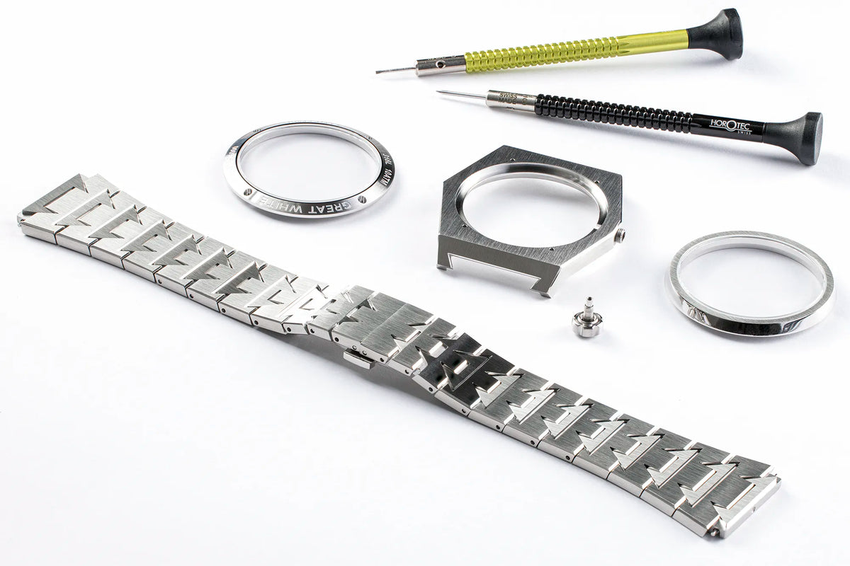 Fabrication de la montre SIFI BEAUVOIS Great White à l'atelier