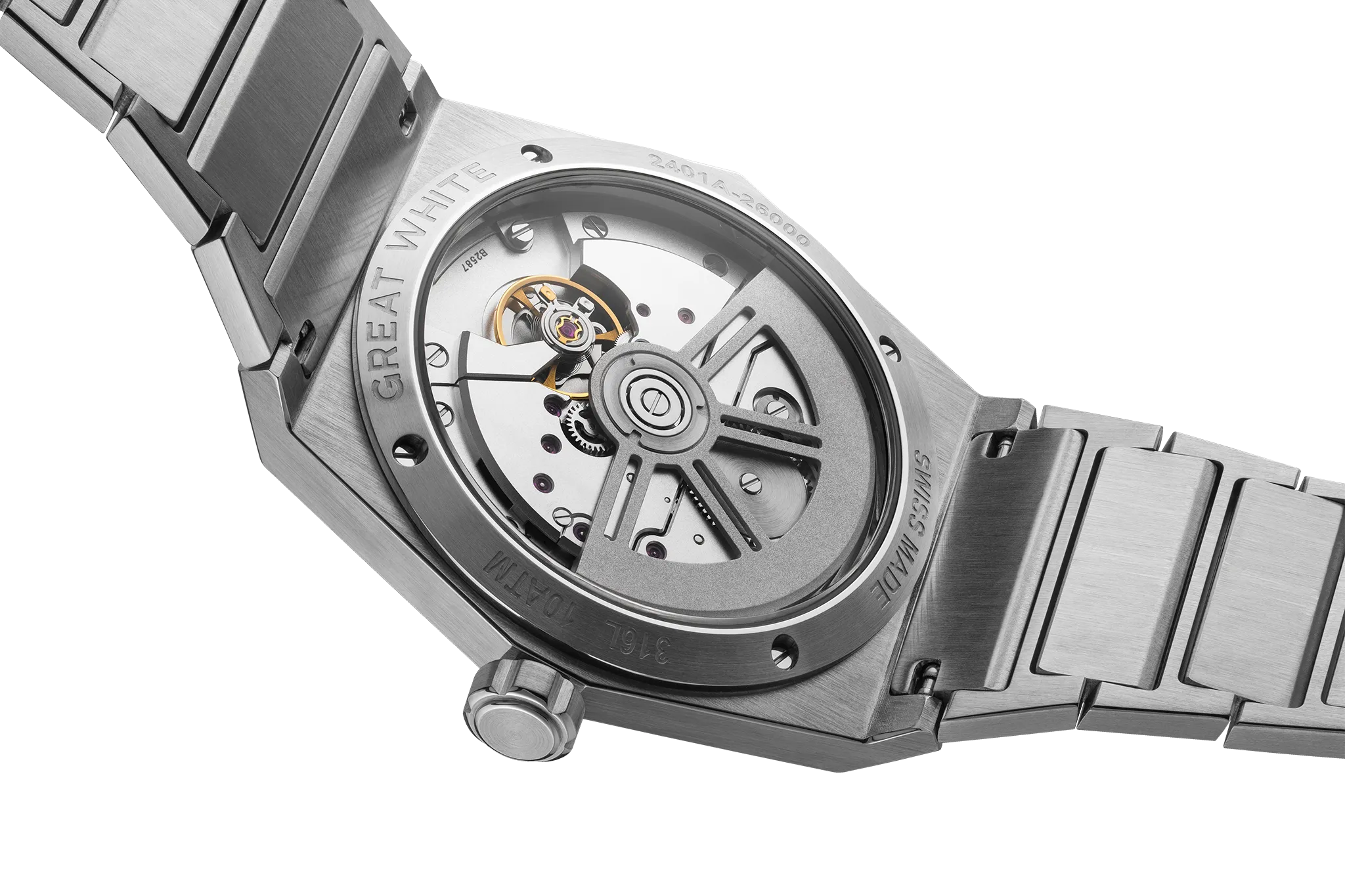 sifi beauvois great white watch caseback view